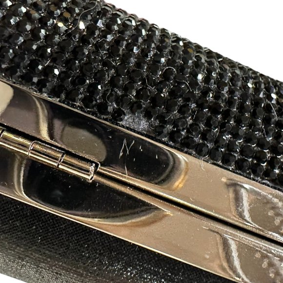 SPARKLE! BROWN'S SWAROVSKI ENCRUSTED EVENING BAG - Picture 14 of 14